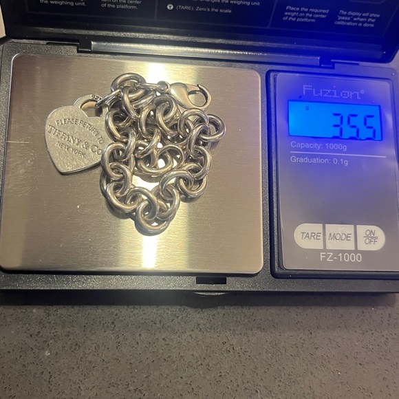 Tiffany & Co. Please Return To Tiffany & Co. New York Silver Heart Tag Bracelet - Picture 17 of 17
